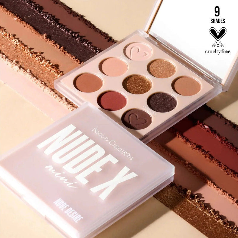 Paleta De Sombras 9 Tonos Nude X Marca Beauty Creations®