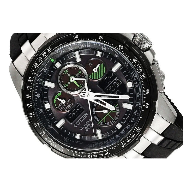 Reloj Analógico Para Hombre Eco Drive Jy8051-08e Citizen® Negro