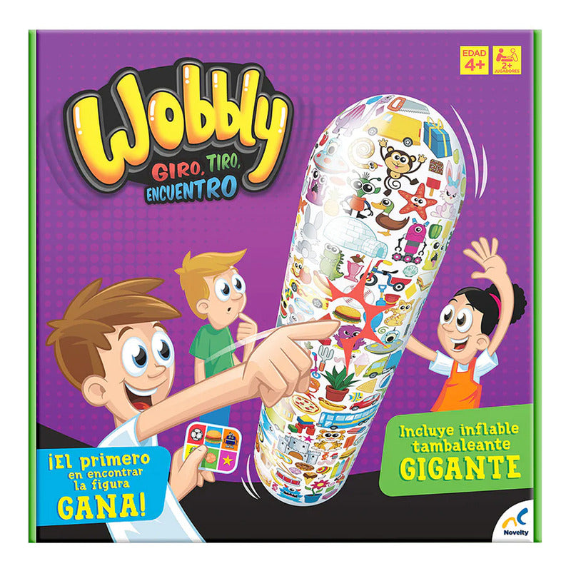 Juego De Mesa Wobbly Mod. Jca-4281 Marca Novelty®