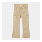 Pantalon Cargo Para Niña Mod.4543 Marca Mayoral® Cacao Liso 4 Años