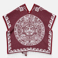 Jorongo Gaban Artesanal Mexicano Colores Calendario Vino Calendario Xg