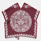 Jorongo Gaban Artesanal Mexicano Colores Calendario Vino Calendario Xg