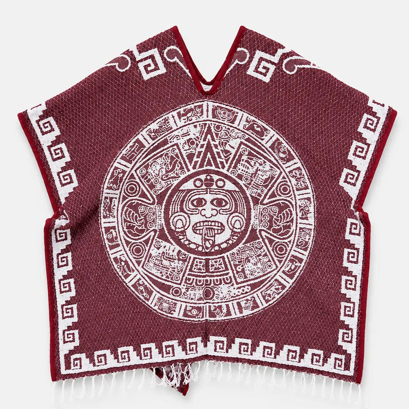 Jorongo Gaban Artesanal Mexicano Colores Calendario Vino Calendario Xg