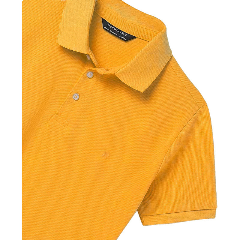 Camisa Polo Casual Para Niño Mod.890 Mayoral® Naranja Claro Lisa 14