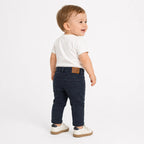 Pantalón Slim Fit Para Bebé Mod. 563 Marca Mayoral® Marino Lisa 18 Meses