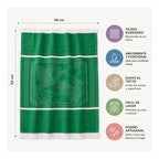Servilleta De Cocina Multiusos Tejida 54 X 46cm Verde Frutas