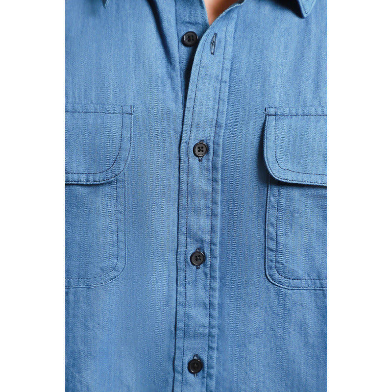 Camisa Regular Fit Casual Hombre Mod. Cjml0006 Marca Lob®