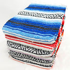 Falsa Mexicana Artesanal Multiusos 6pz Mayoreo 190x120cm Multicolor