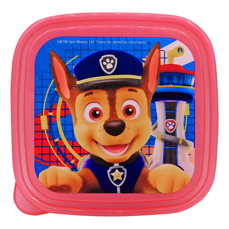 Recipiente Infantil Escolar Para Comida Diseños Varios