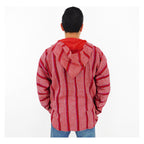 Suéter Poncho Canguro Artesanal Hoodie Acrilico Colores