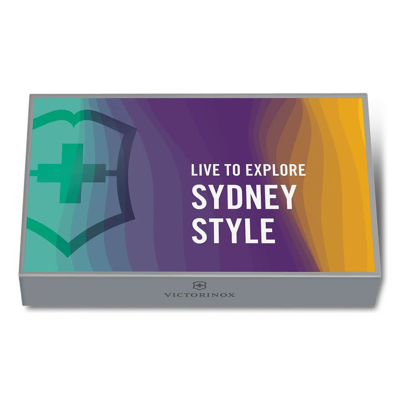 Navaja De Mano Sydney Style 1.3909.e222 Marca Victorinox® Verde