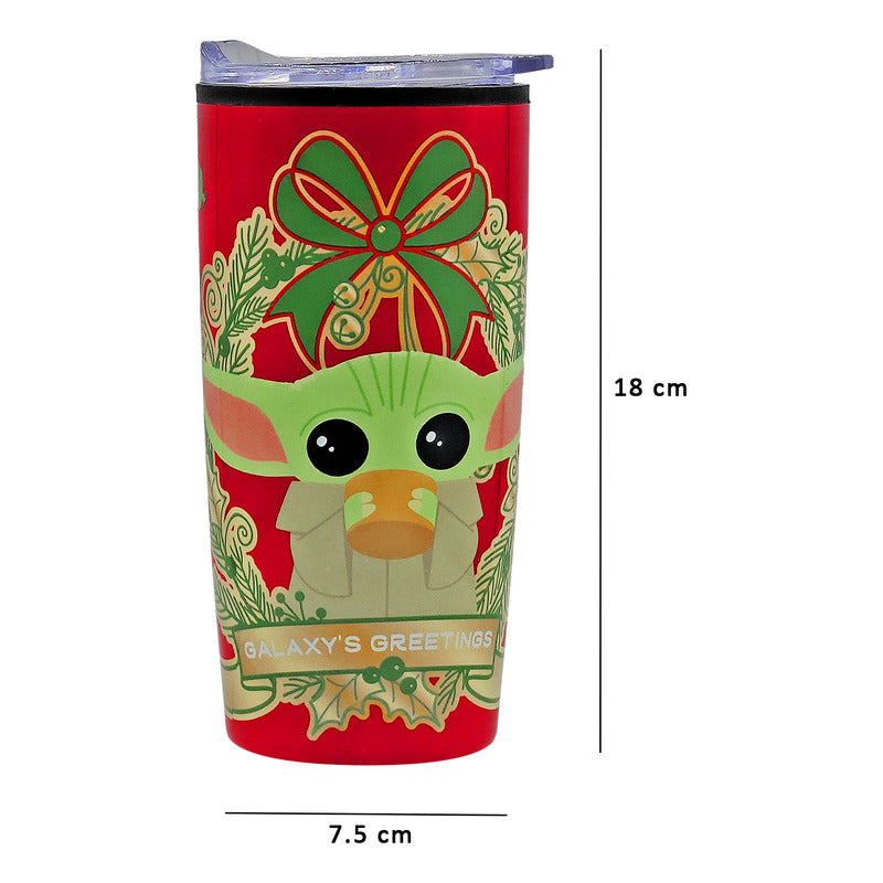 Vaso Termo Con Tapa 450ml Para Adulto Diseños Varios