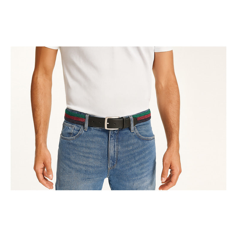 Cinturón Trenzado Casual Para Hombre Mod.87859-0003 Dockers®