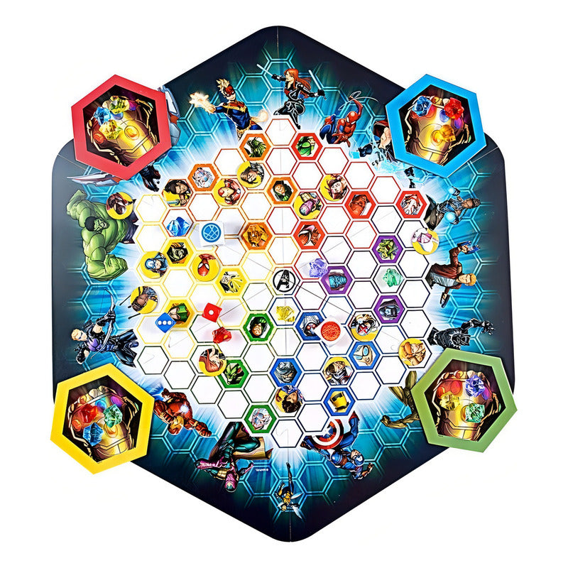 Juego De Mesa Marvel Hex Novelty + 8 Años