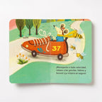 Libro + Rompecabezas Educativo Infantil 50pz Bigotes Veloces