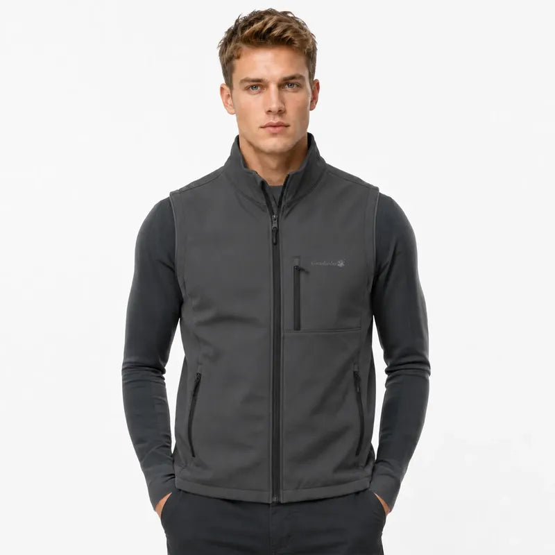 Chaleco Softshell Para Hombre Cw90-vpol8396 Greenlander® Oxford Lisa Eg