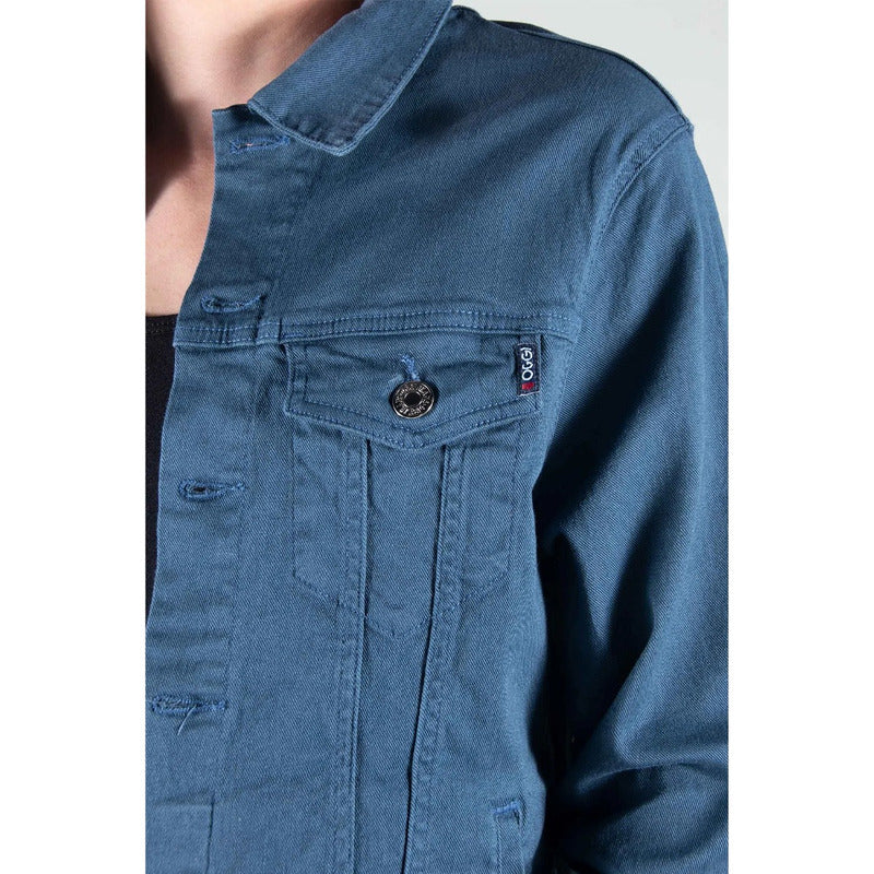 Chamarra De Mezclilla Para Hombre Mod.blue Marca Oggi®