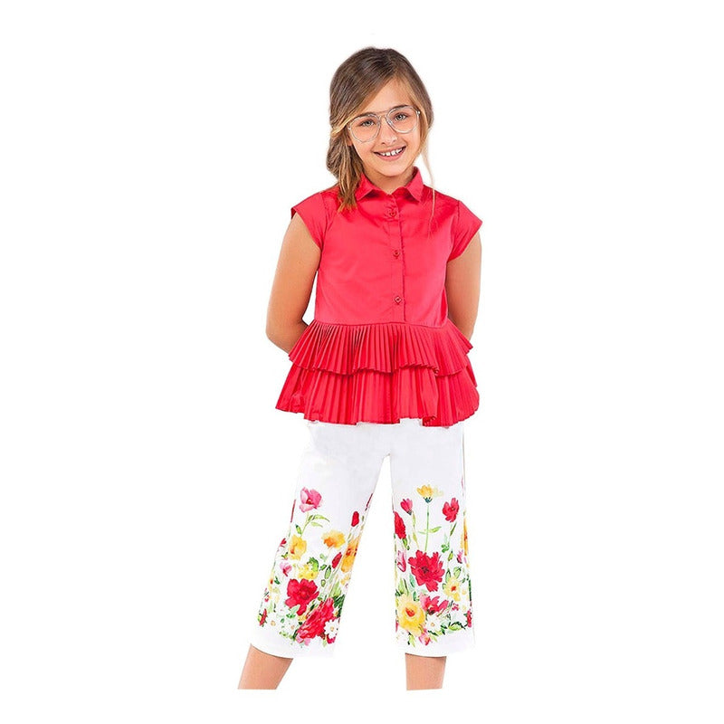 Pantalón Corto Holgado Para Niña Mod.6537 Marca Mayoral ®