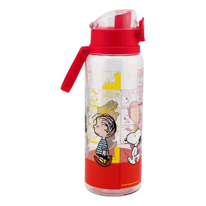 Botella De Agua Ligera Con Asa 900ml Diseños Animados