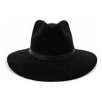 Sombrero Unisex Estilo Fedora De Gamuza Elegante Y Atemporal