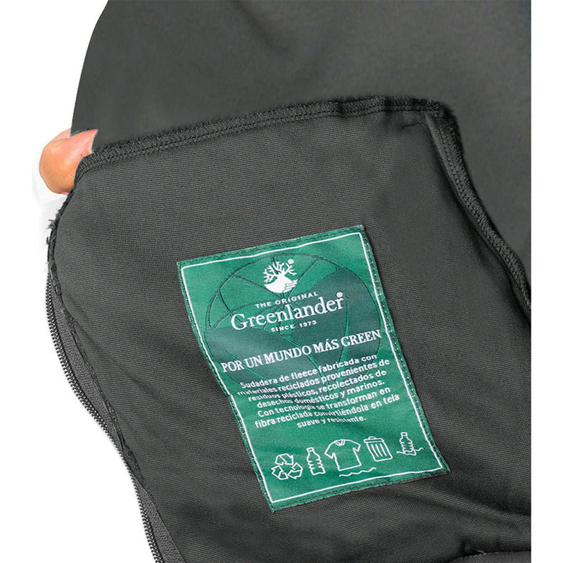 Sudadera Eco Fleece Mod.cw86-fce7595 Marca Greenlander® G Oxford Lisa
