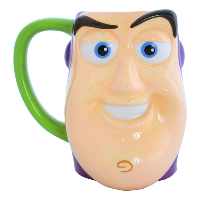 Taza Tarro 325ml De Cerámica 3d Diseños Animados