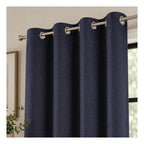 Set De Cortinas Blackout  Impermeables 1.37 X 2.13mts Luna® Azul
