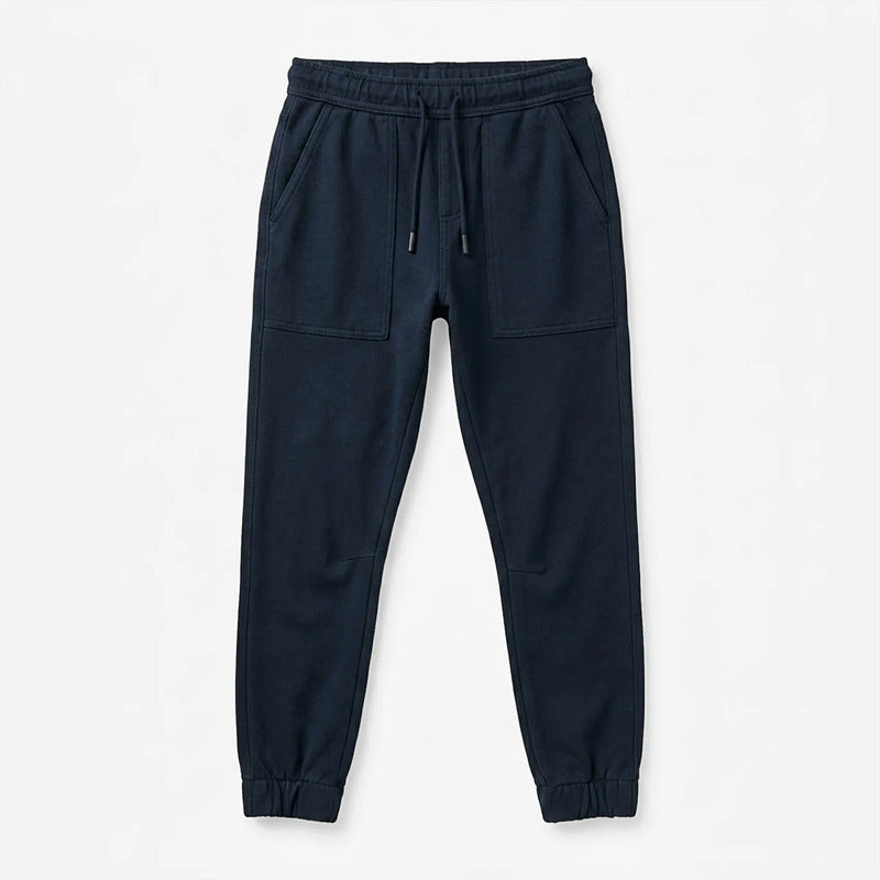 Pants Para Niño Mod. Ljbap0601 Marca Losan® Azul Oscuro Lisa 10 Años