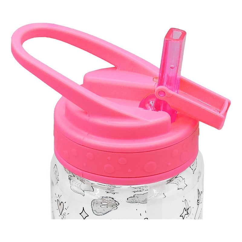 Botella De Agua 450 Ml Para Niños Diseños Divertidos