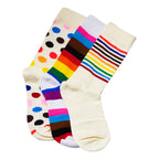 Calcetines Figuras 3pz Unisex/unitalla Marca Lob®