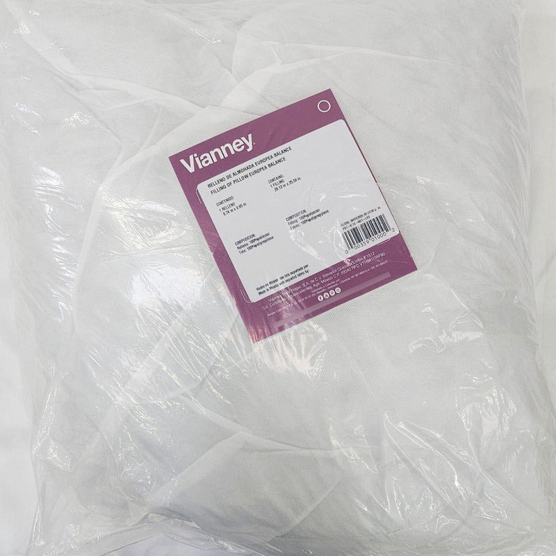 Almohada + Funda Europea Ivory Marca Vianney® Beige