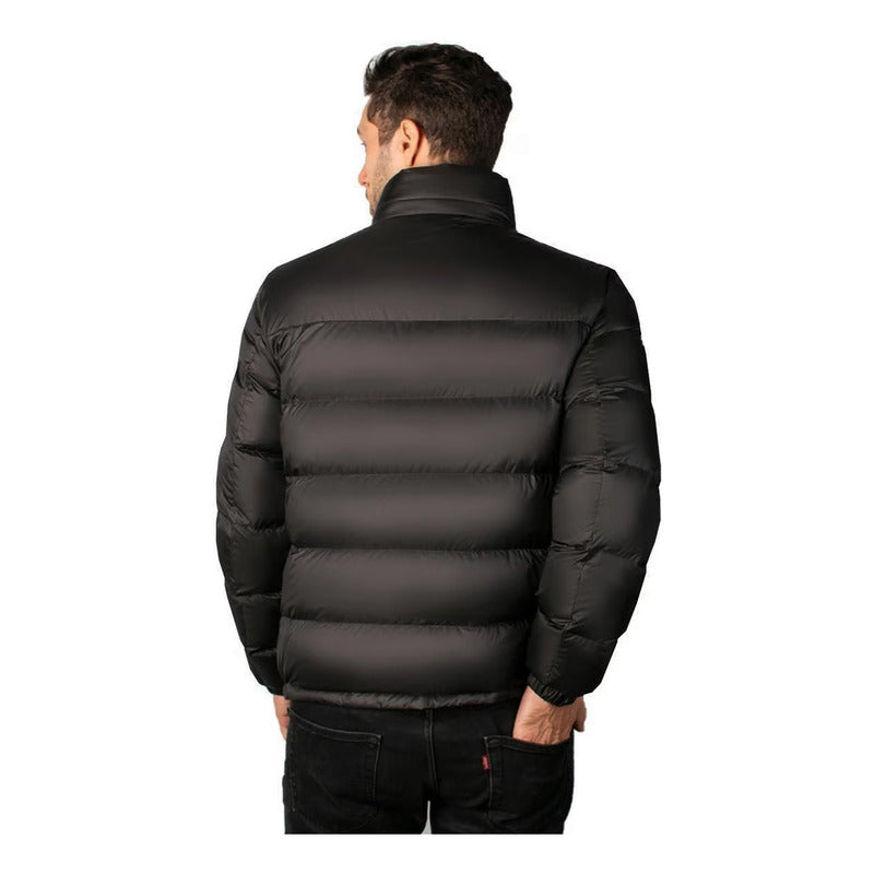 Chamarra De Hombre Mod.cw86-pol7123 Marca Green Lander® Negro Ch Lisa