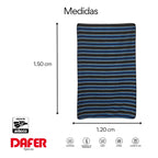 Frazada De Acrilico Afelpada Multiusos 1.20m X 1.50m Mod. Ac