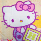 Manta De Cuna Raschel 140x110cm Dibujosanimados Providencia® Hello Kitty 500 G Amarillo