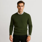 Suéter Para Hombre Básico De Punto Fino E55301 Marca Bobois®