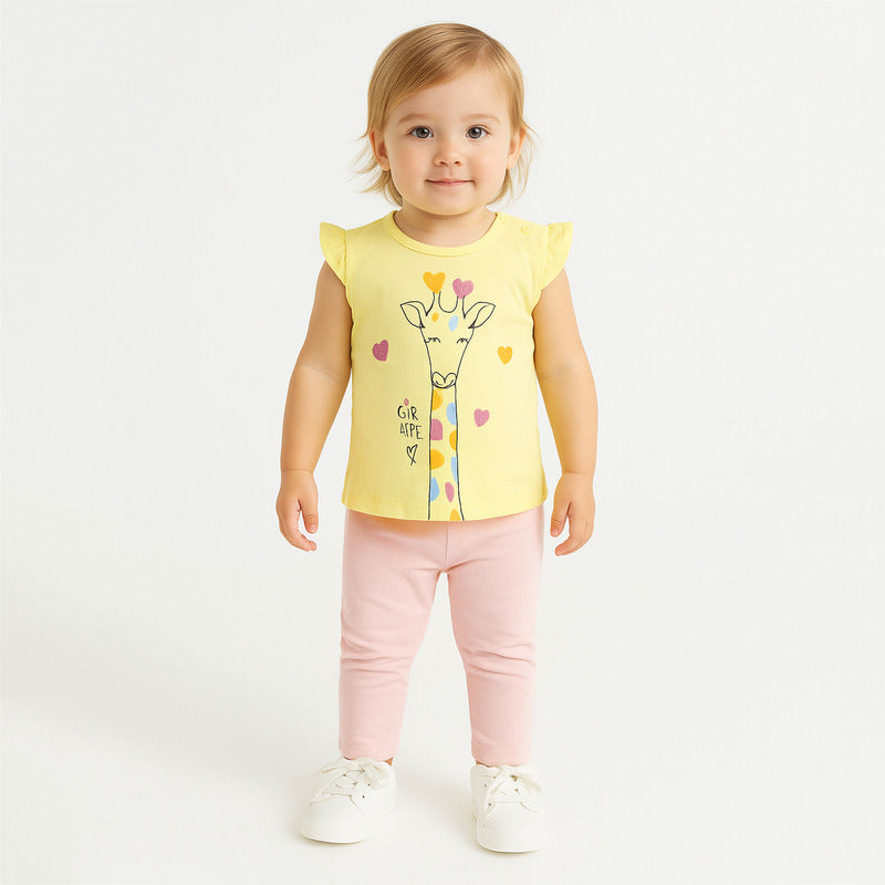 Blusa Para Niña Con Estampado Mod.2181201al Marca Losan®