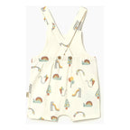 Overol De Algodón Para Bebé Mod. 1645 Marca Mayoral® Beige Caracoles 6-9 M
