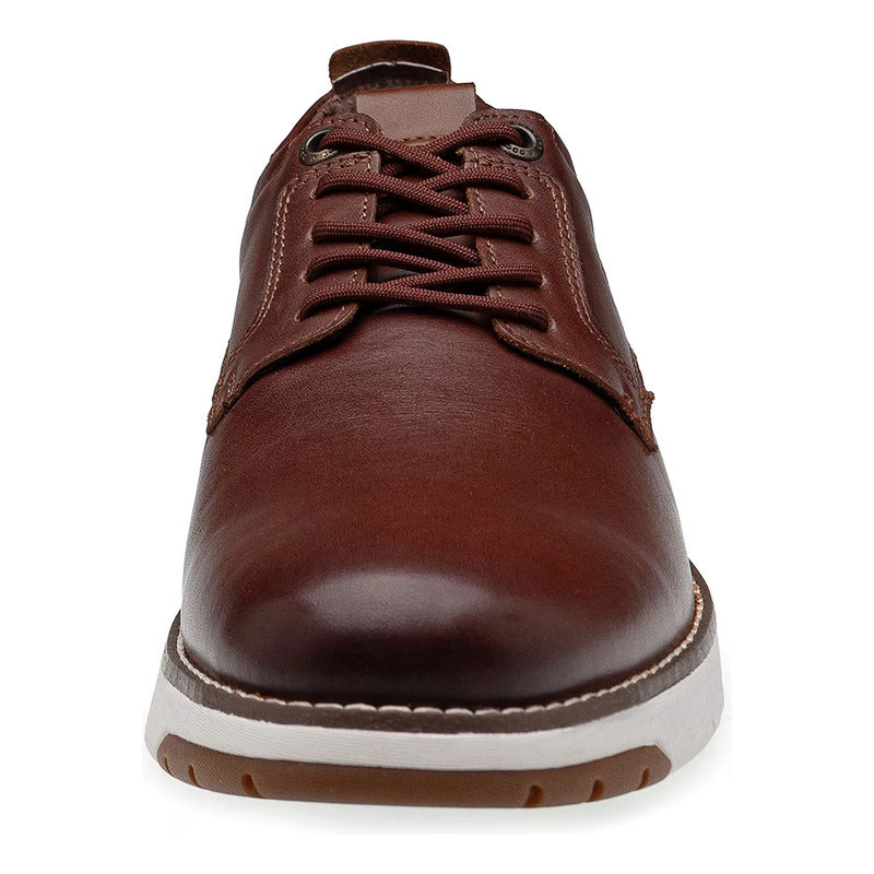 Zapato Casual Danko De Piel Para Hombre D2126792s  Dockers® Marrón Lisa 27,5 Mx