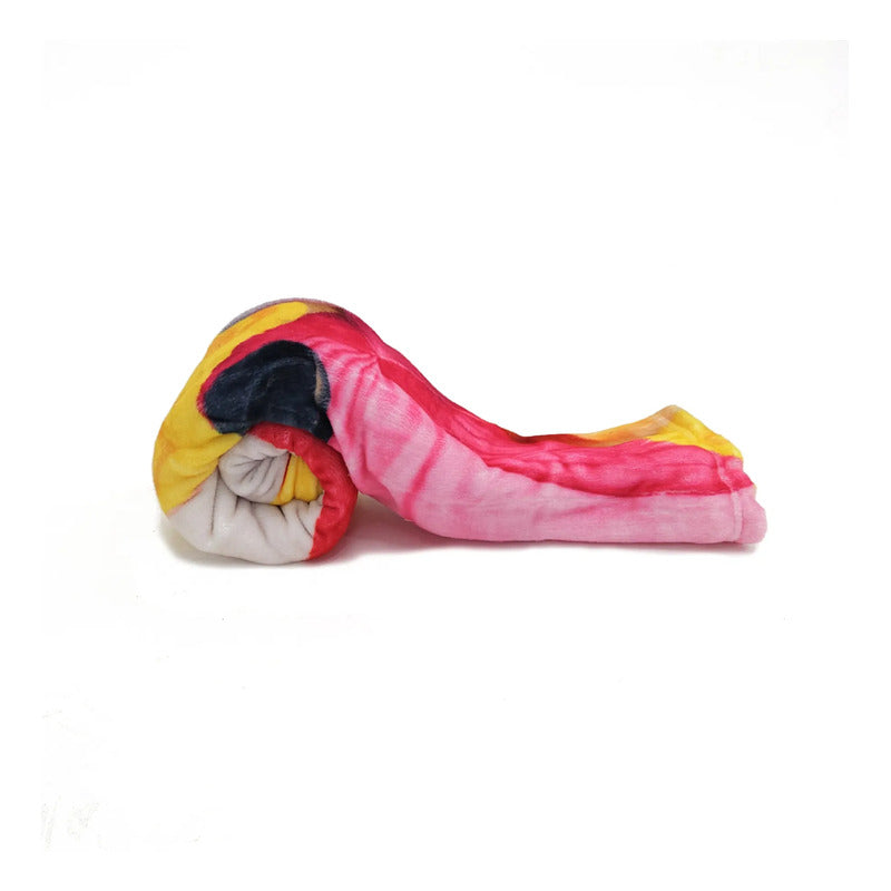 Manta De Cuna Raschel 140x110cm Dibujosanimados Providencia® Princesa Peach 650 G Amarillo