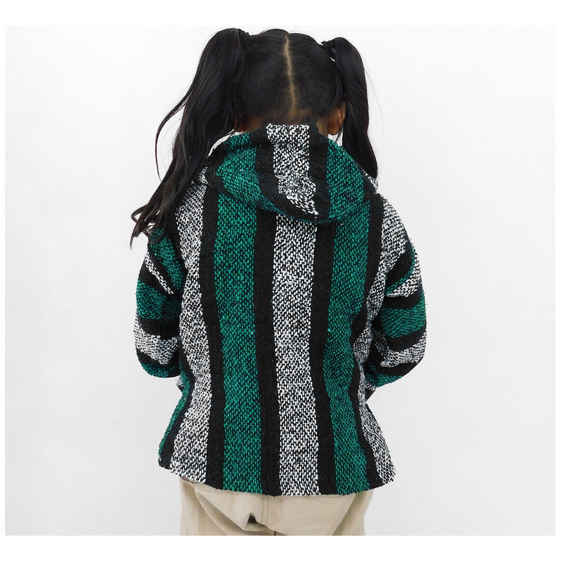 Sudadera Canguro Artesanal De Jerga Infantil