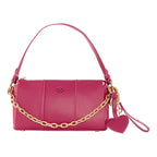 Bolso Crossbody Para Mujer Mod. Ji 2896 Marca Jaime Ibiza® Rosa Chicle Lisa Níquel