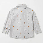 Camisa Casual Para Bebé Mod.2163 Marca Mayoral® Vapor Perritos 6 Meses
