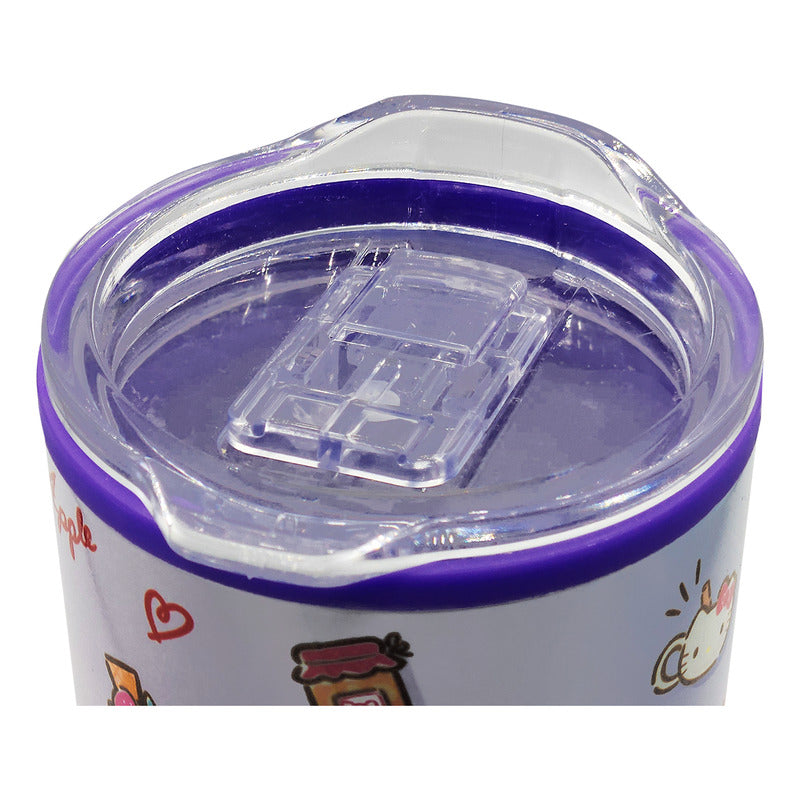 Vaso Termo Con Tapa 450ml Para Adulto Diseños Varios