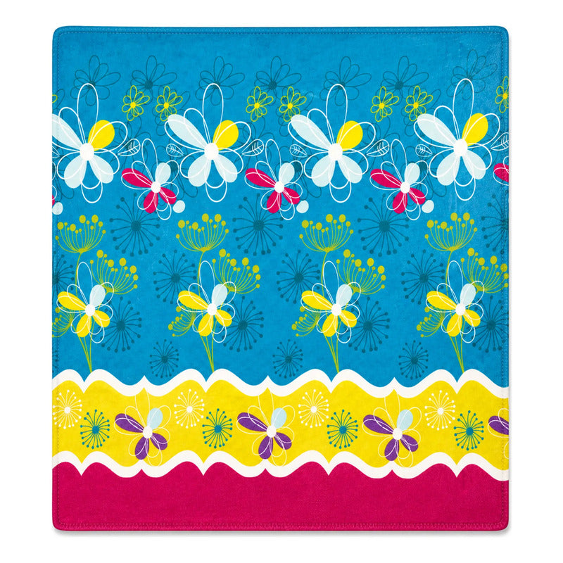 Edredón Jumbo De Borrega King Size 2.30mx2.40m Providencia® Mayra Multicolor