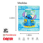 Cobertor Ligero Super Suave Matrimonial Diseños Providencia® Stitch Stay Cool 850 G Multicolor
