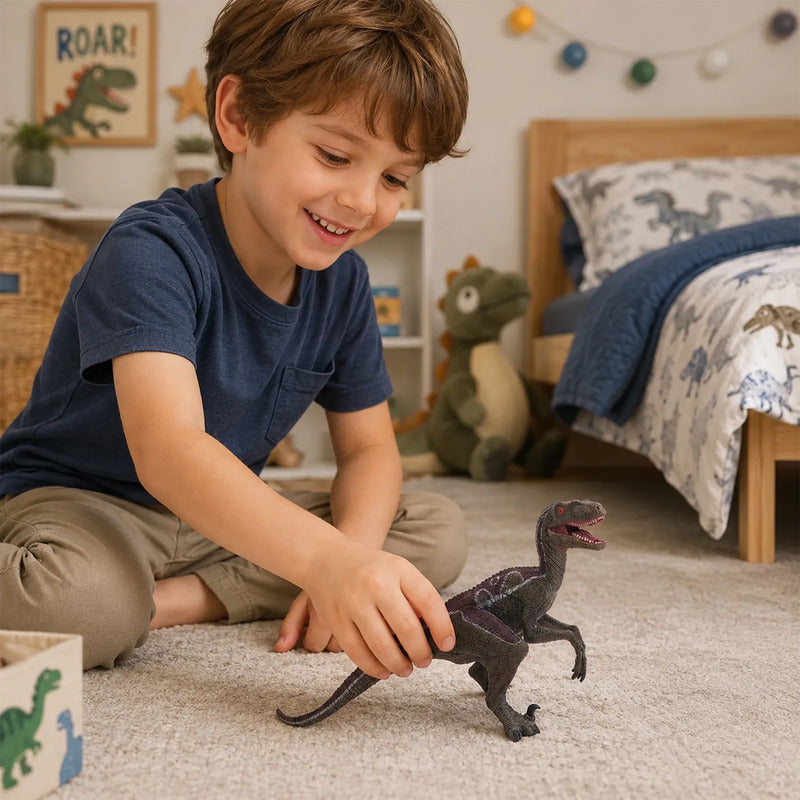 Figura Coleccionable Los Dinosaurios Velociraptor Papo®