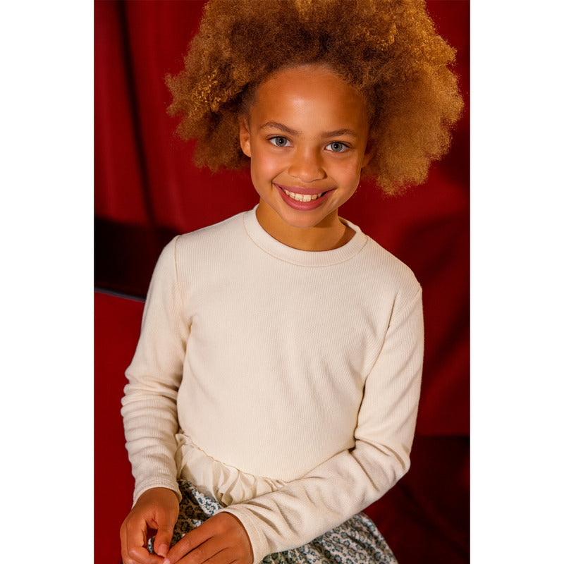 Blusa Manga Larga Juvenil Mod.7030 Marca Mayoral®