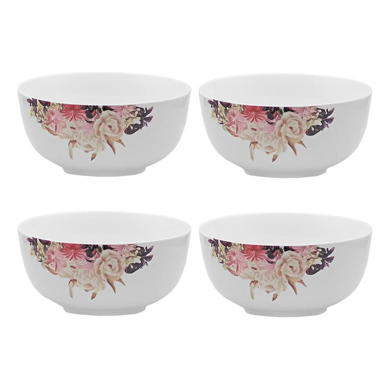 Platos Bowls Porcelana Mod.sensorial Marca Crown Baccara® Beige