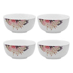 Platos Bowls Porcelana Mod.sensorial Marca Crown Baccara® Beige