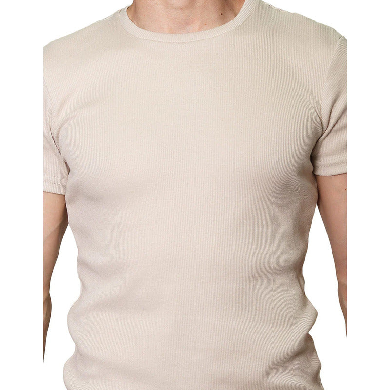 Playera Canale De Hombre Mod.a31101 Marca Bobois®